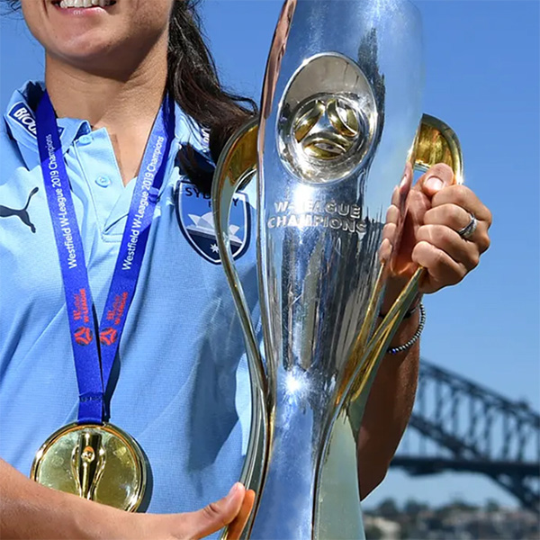 W-League Champions Trophy & Medals